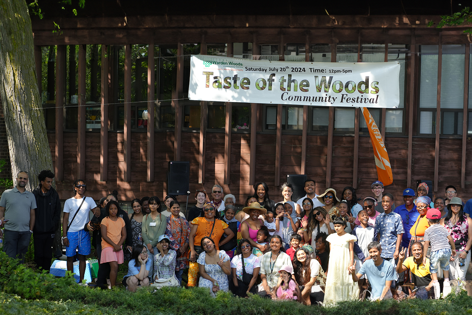 Photo of the Warden Woods community Center event